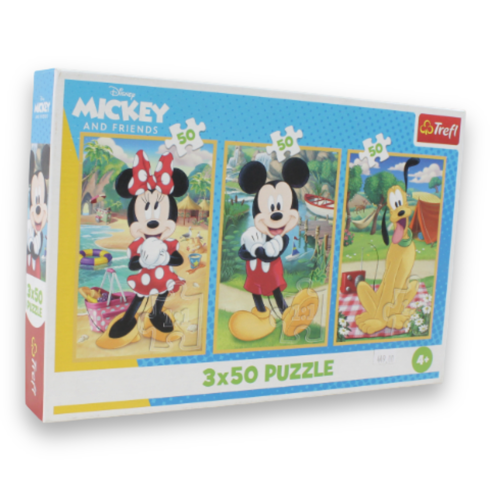 3 x 50-Piece Jigsaw Puzzle Set