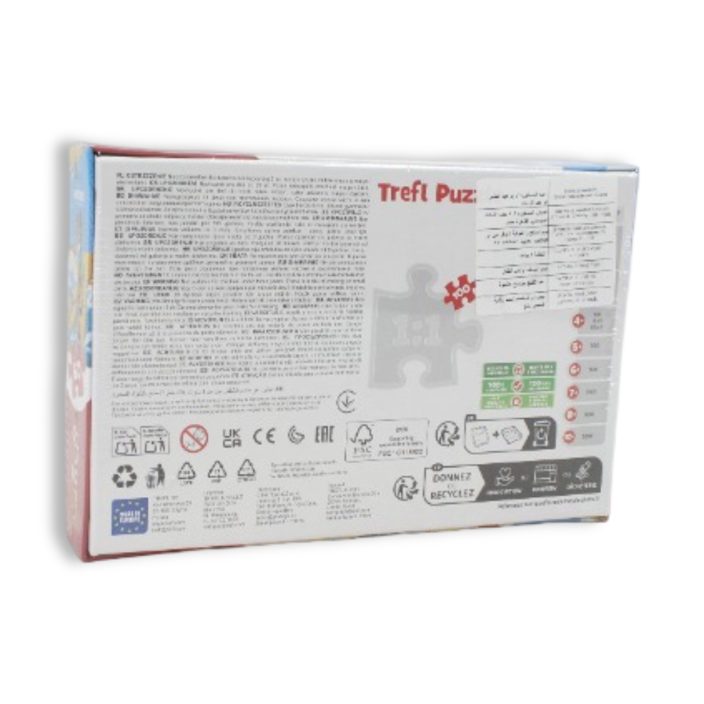 Trefl Mickey Mouse & Friends: Mickey's Curious Day Jigsaw Puzzle – 60 Pcs