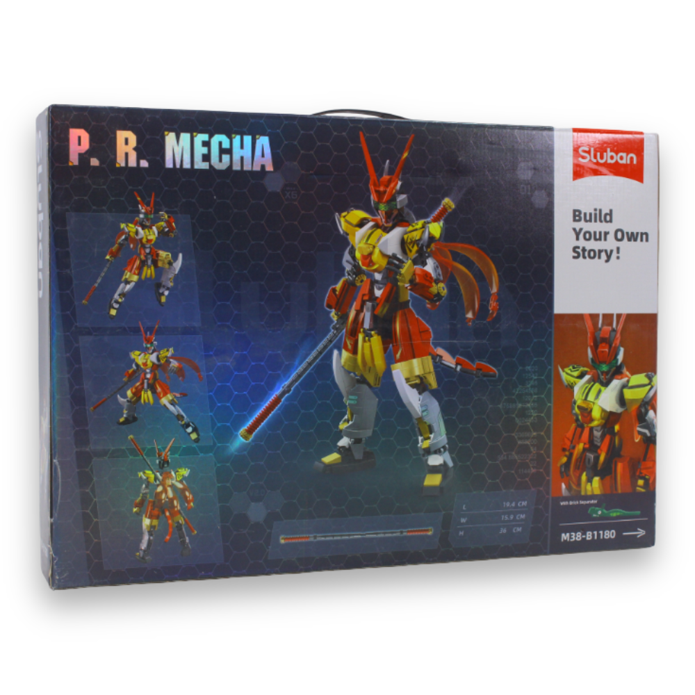 P.R. Mecha Robot 06 Building Set – 719 Pieces