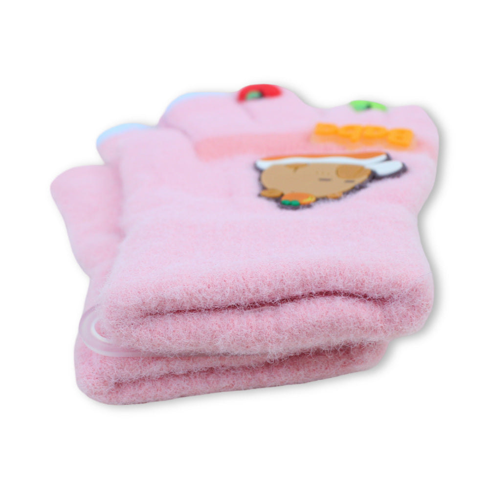 Girls Winter Gloves – Pink