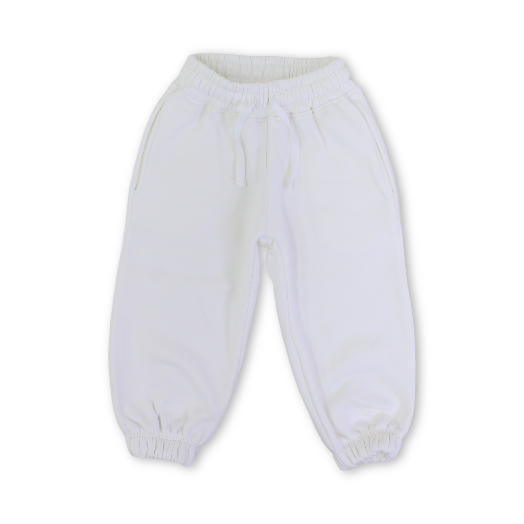 Unisex Kids Sweatpants – Off-White
