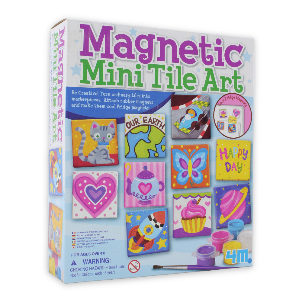 4M Magnetic Coloring Shapes Set