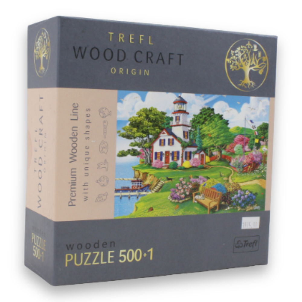 500+1-Piece Wooden Jigsaw Puzzle