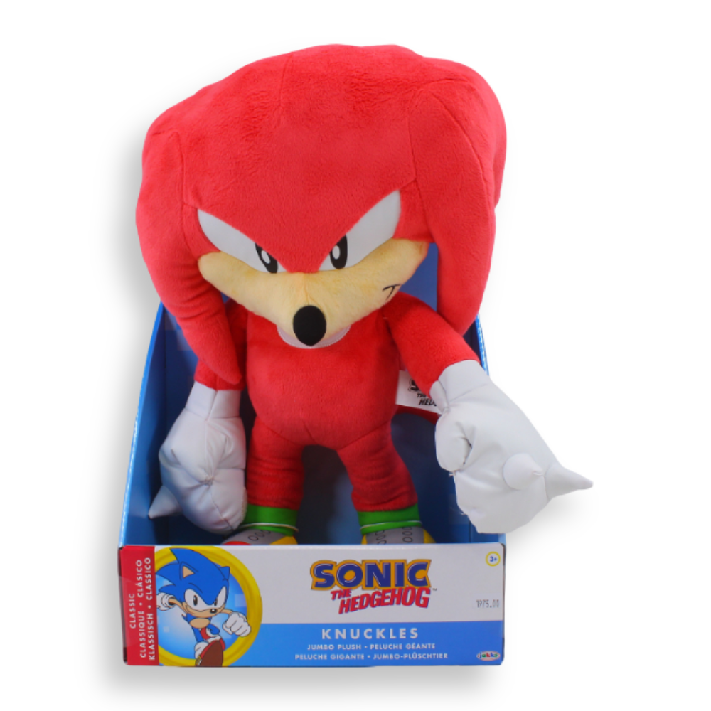 Jakks Games: Sonic the Hedgehog - Knuckles Jumbo Plush