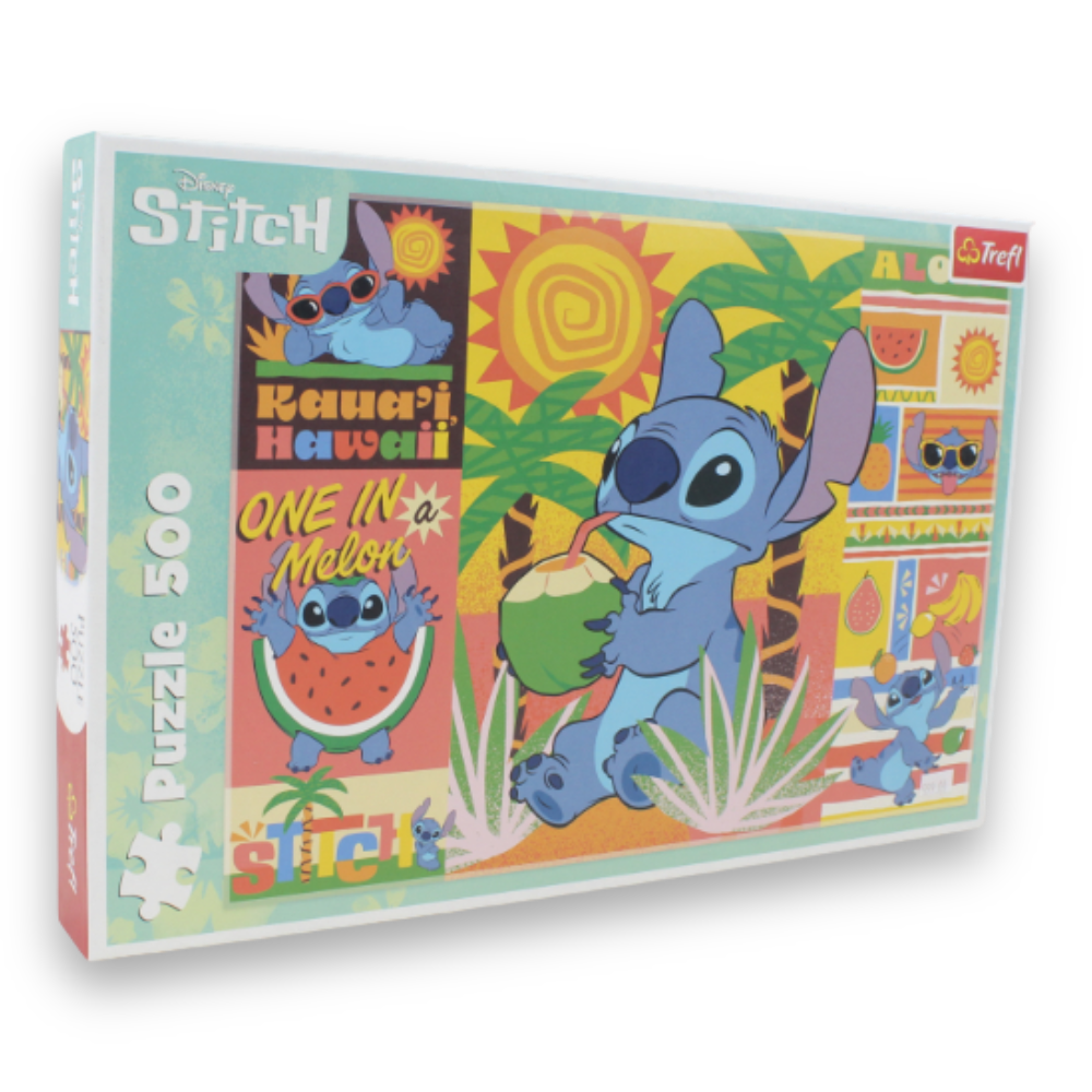 Trefl Lilo & Stitch Collage Jigsaw Puzzle – 500 Pcs