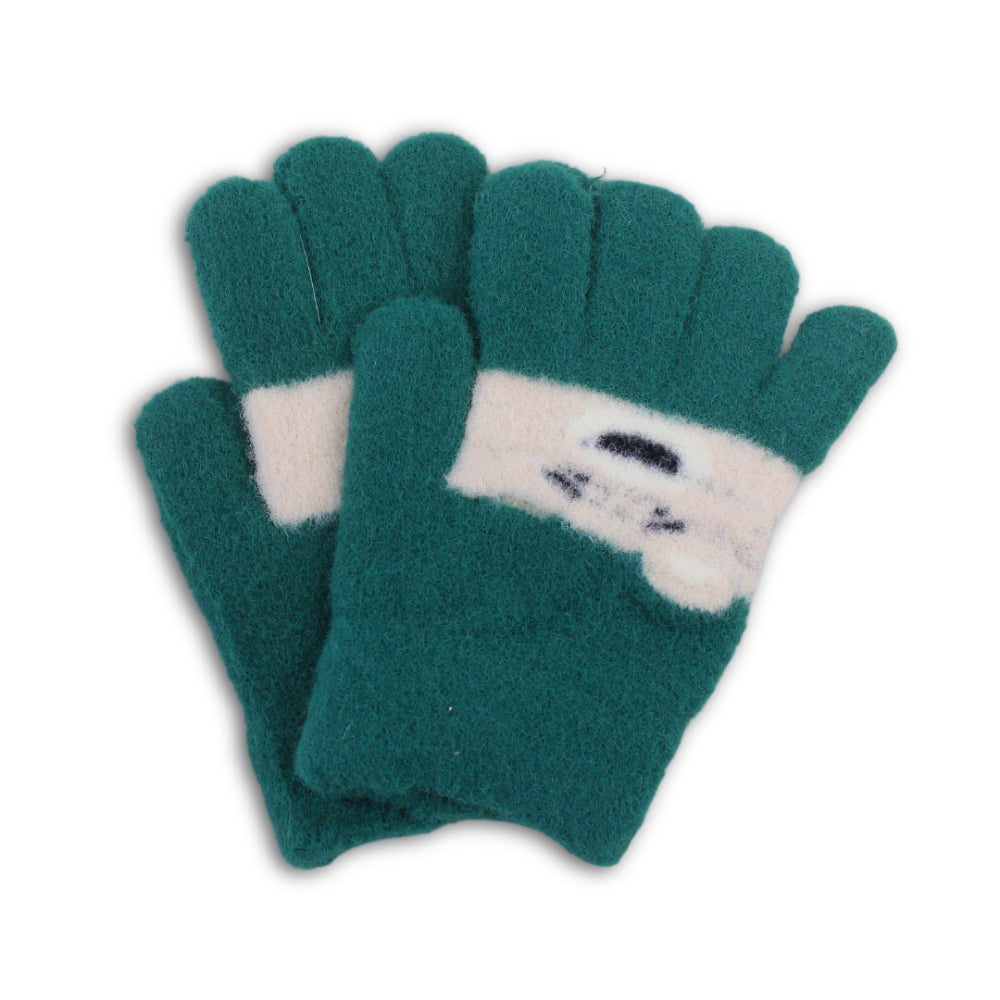 Girls Winter Gloves – Teal