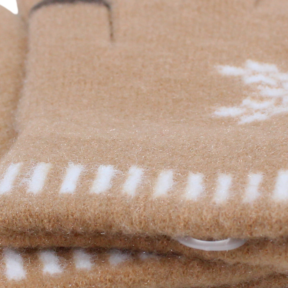 Girls Winter Gloves – Camel