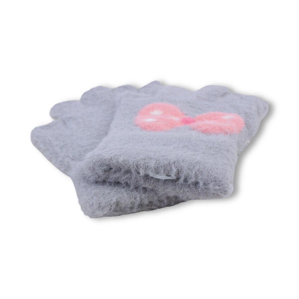 Girls Winter Gloves – Grey