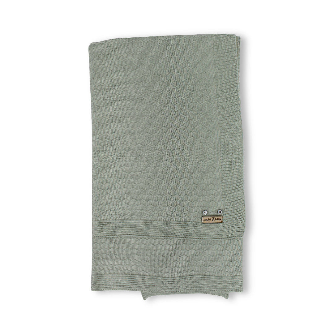 Unisex Baby Knitted Blanket – Assorted Colors