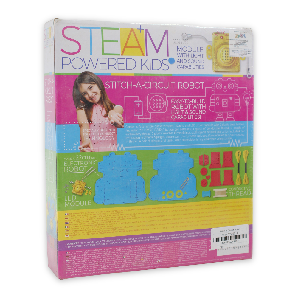 4M Stitch-A-Circuit Robot Kit
