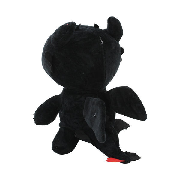 Kids Dragon Plush Toy – Black, 30 Cm