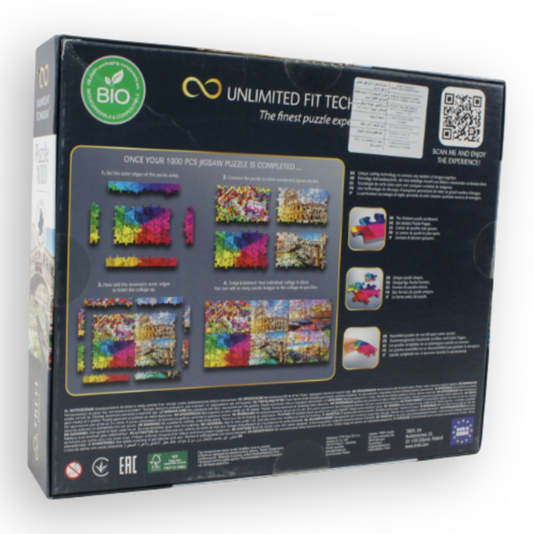 Trefl 1000-Piece Jigsaw Puzzle – Rialto Bridge, Venice