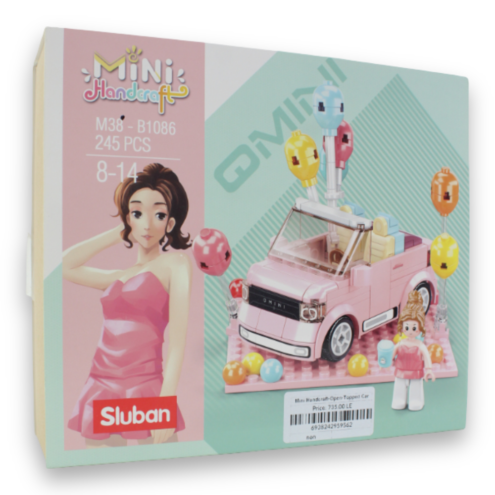 Mini Handcraft Open-Top Car Building Set