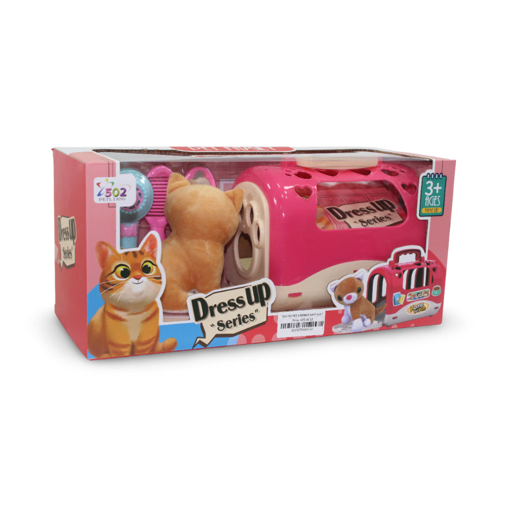 Pet Carrier With Soft Cat