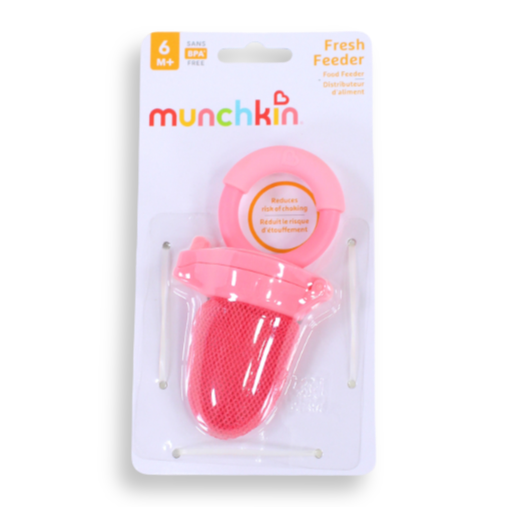 Munchkin Fresh Food Feeder – Pink, 6 Months+
