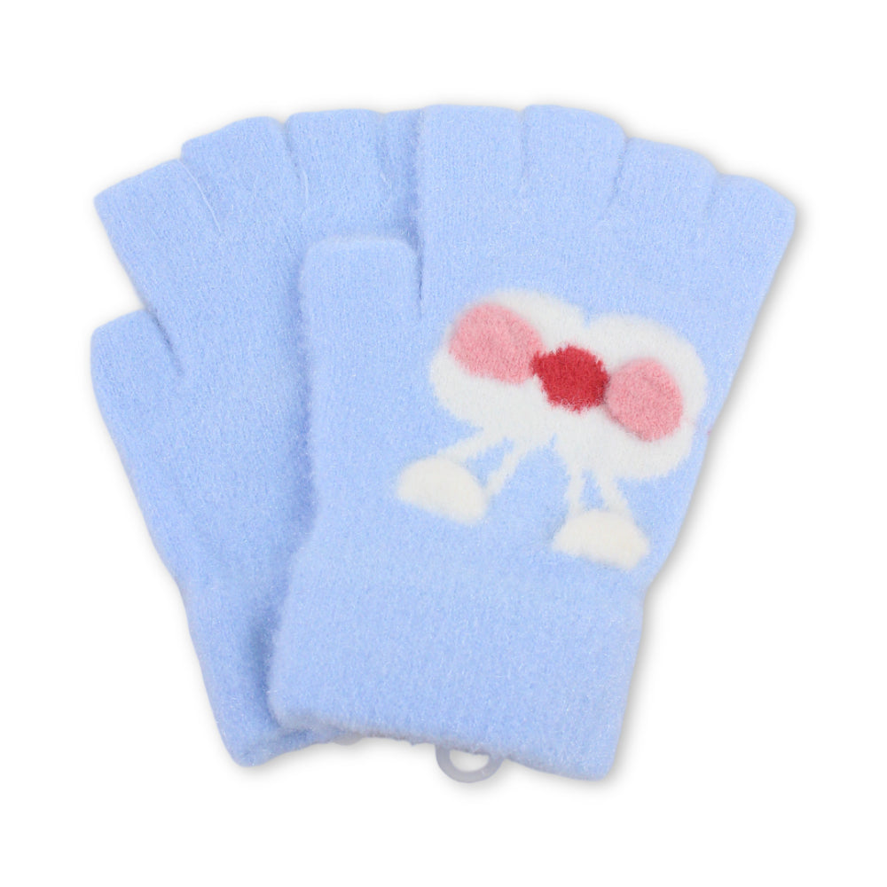 Girls Winter Gloves – Baby Blue