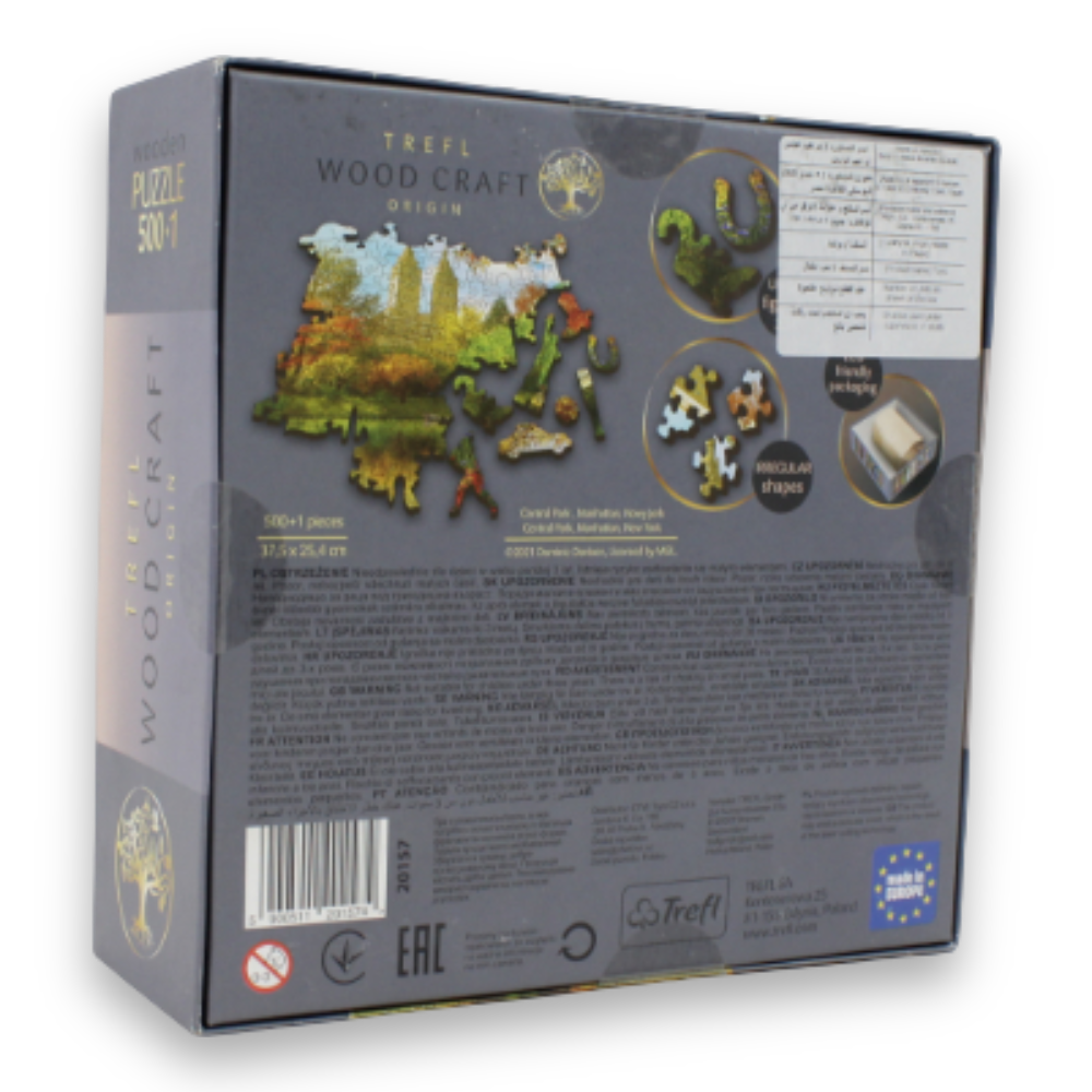 500+1-Piece Wooden Jigsaw Puzzle