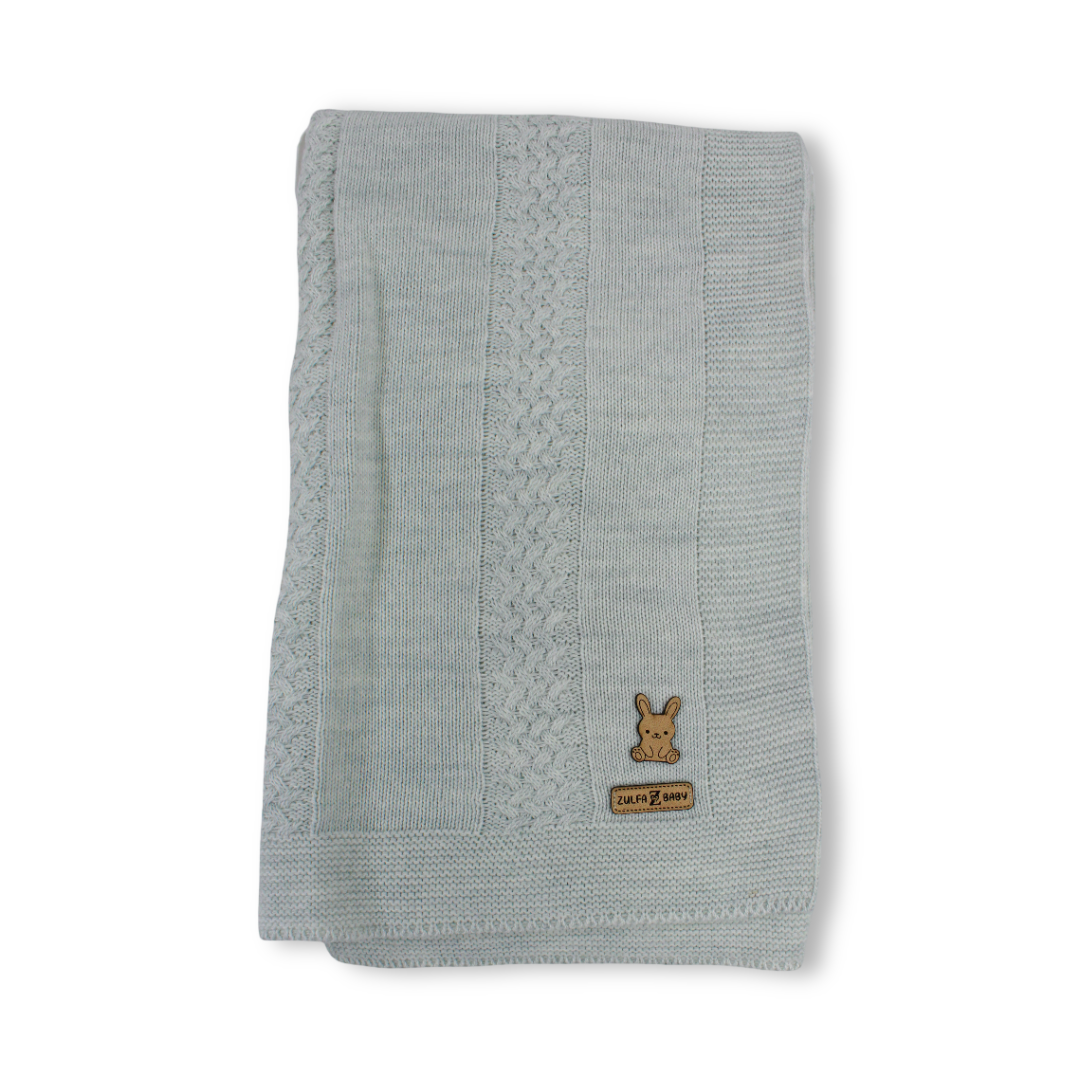 Unisex Baby Knitted Blanket – Assorted Colors