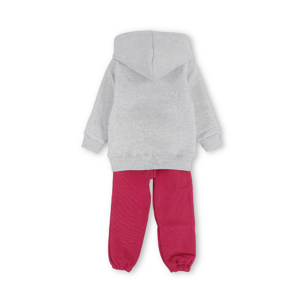 Girls Cotton Long-Sleeved Pajama – Love Teddy Bear Print