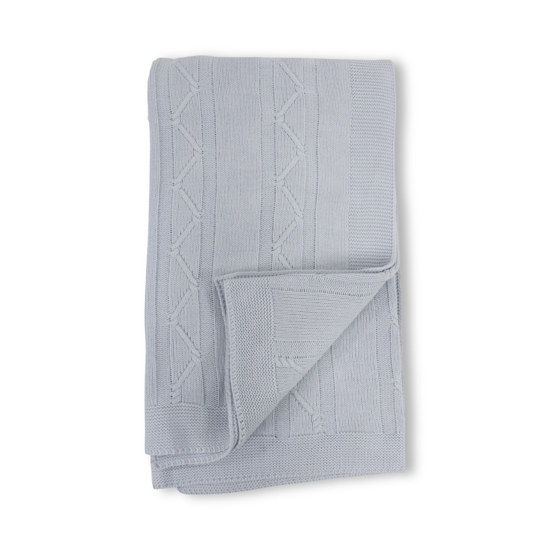 Unisex Baby Knitted Blanket – Assorted Colors