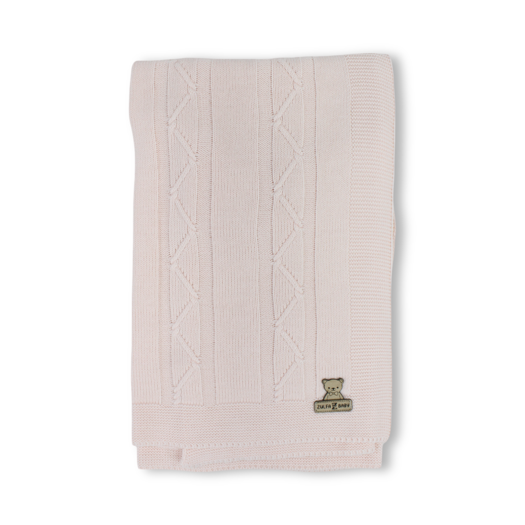 Unisex Baby Knitted Blanket – Assorted Colors
