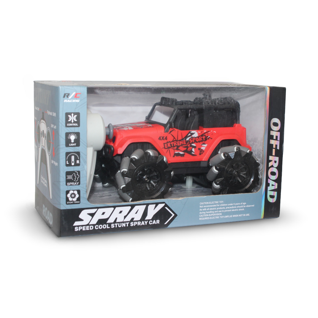 Rechargeable Remote Control Car With Watch Remote – Red