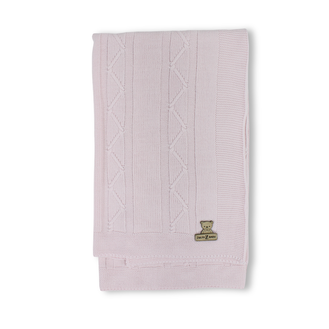 Unisex Baby Knitted Blanket – Assorted Colors