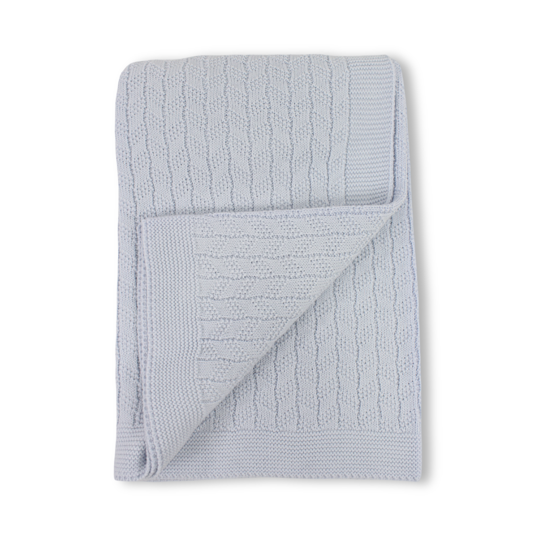 Unisex Baby Knitted Blanket – Assorted Colors