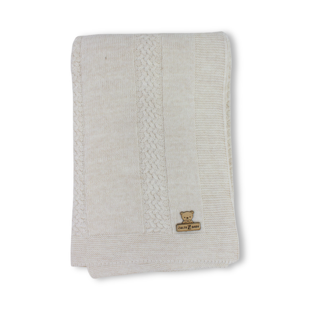 Unisex Baby Knitted Blanket – Assorted Colors