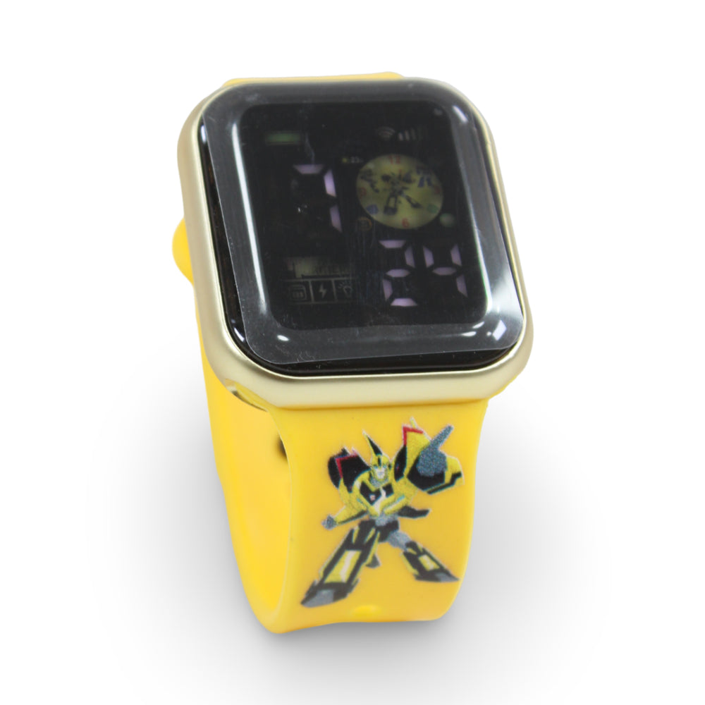 LED Touch Electronic Watch SQUARE(12Pcs/PDQ) – Yellow