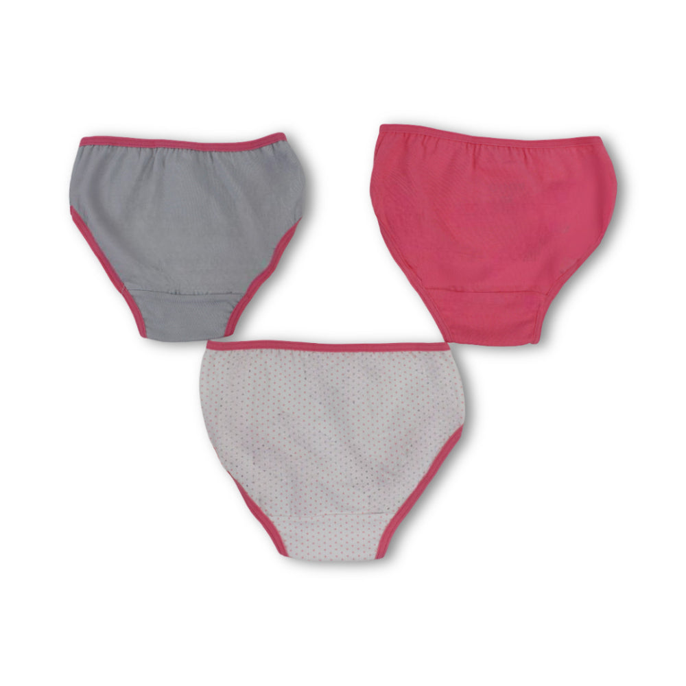 Girls Cotton Printed Panties – Pack Of 3