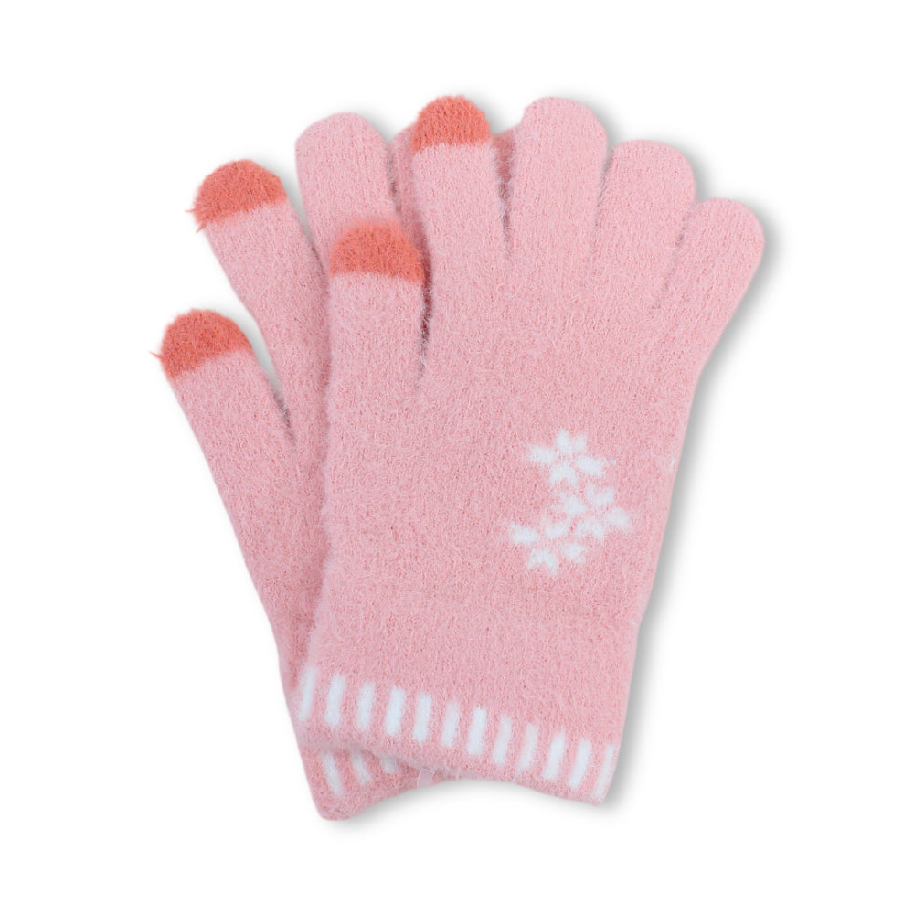 Girls Winter Gloves – Pink