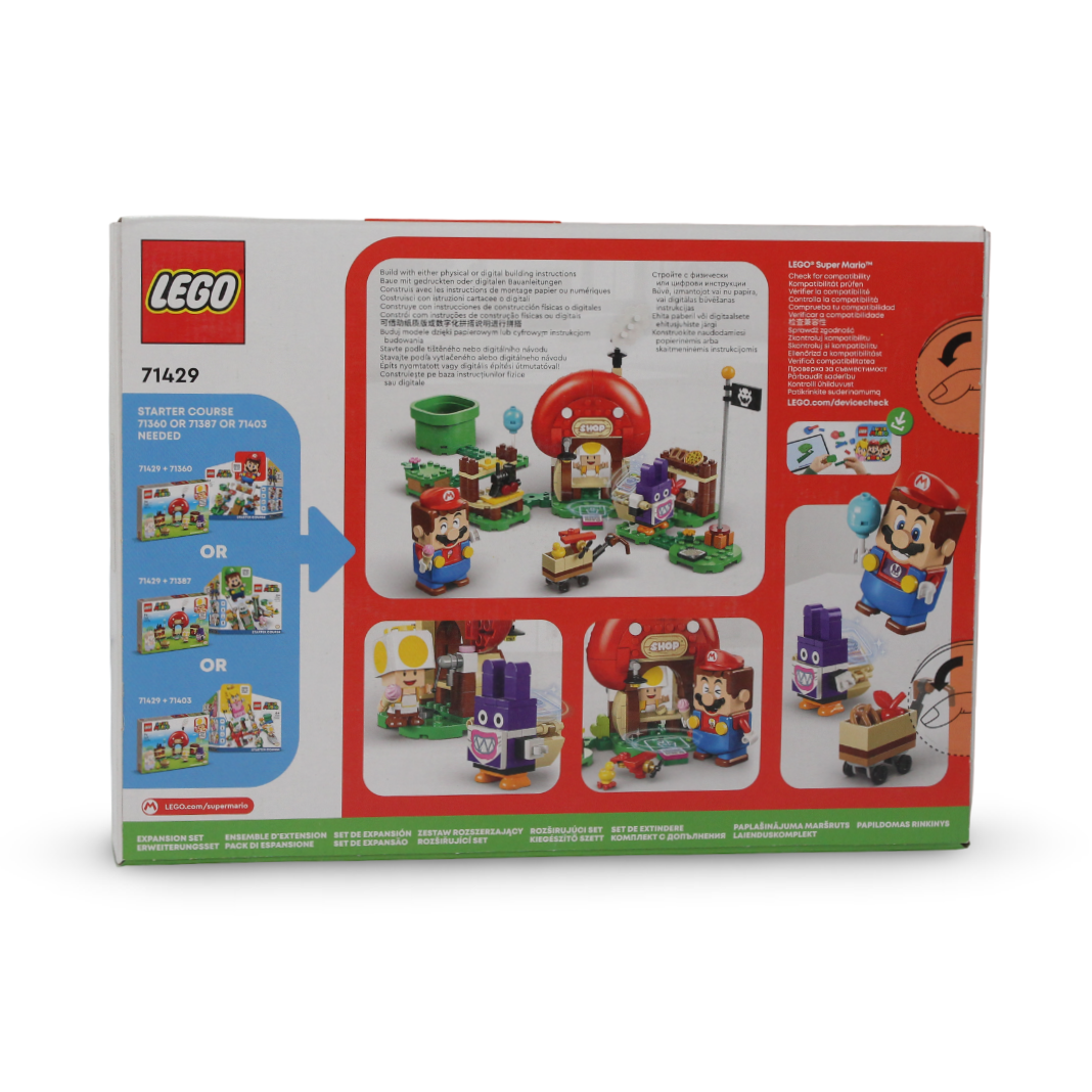 Lego Super Mario Nabbit At Toad's Shop Expansion Set – 71429
