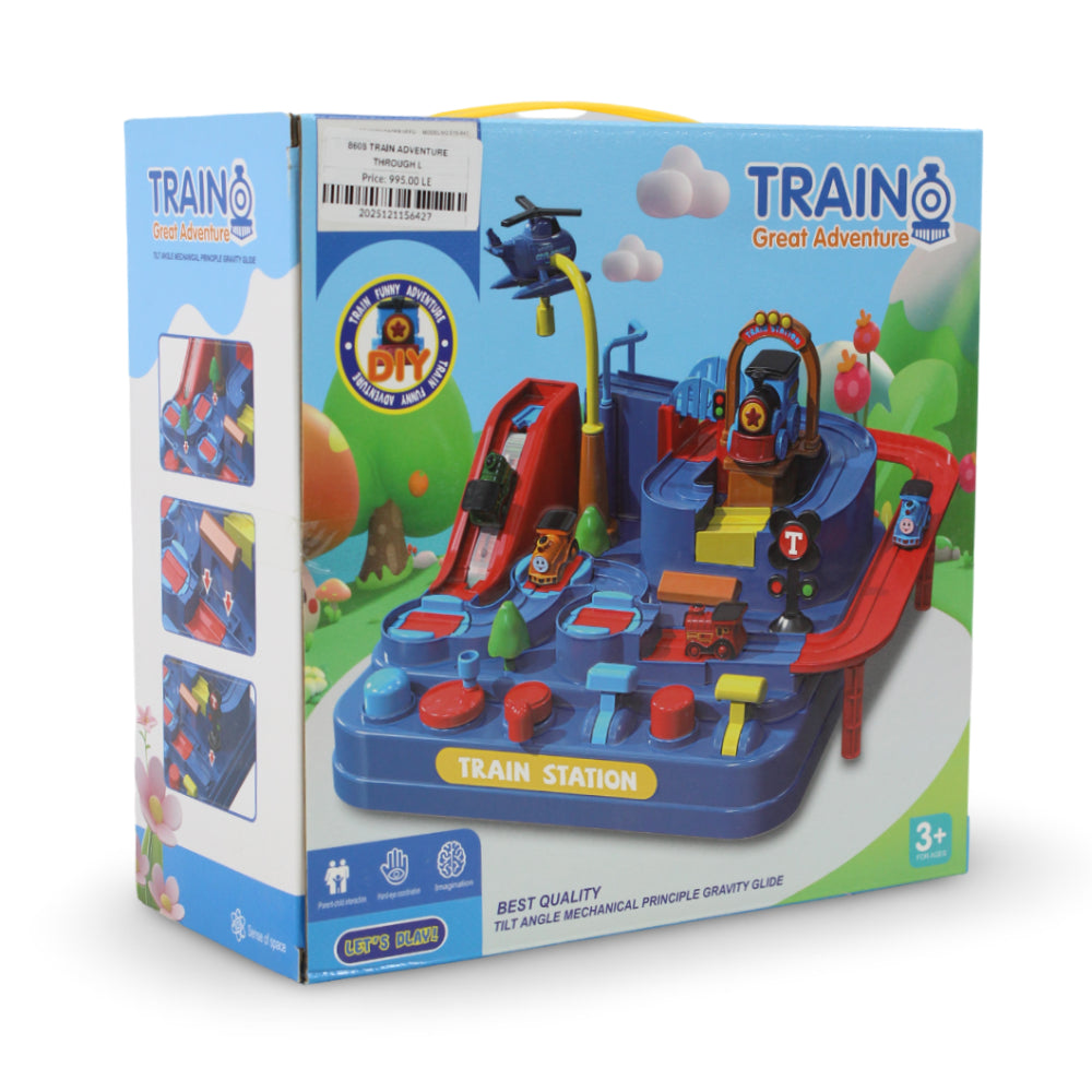 Train Adventure Through Levels