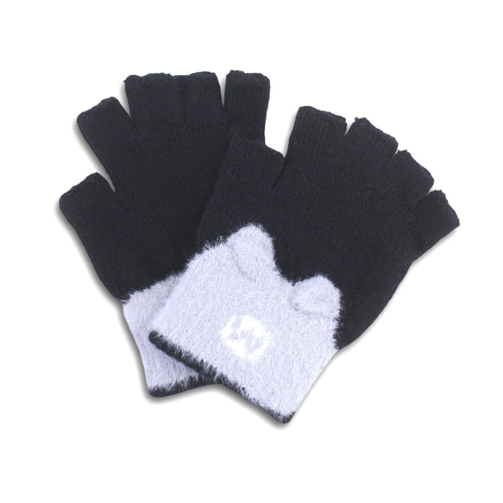Girls Winter Gloves – Black