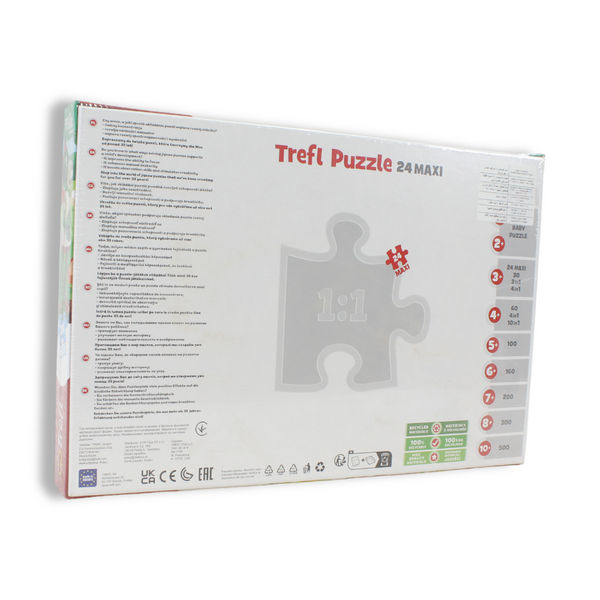 Trefl The Treflik Family: On The Farm Maxi Jigsaw Puzzle – 24 Pcs