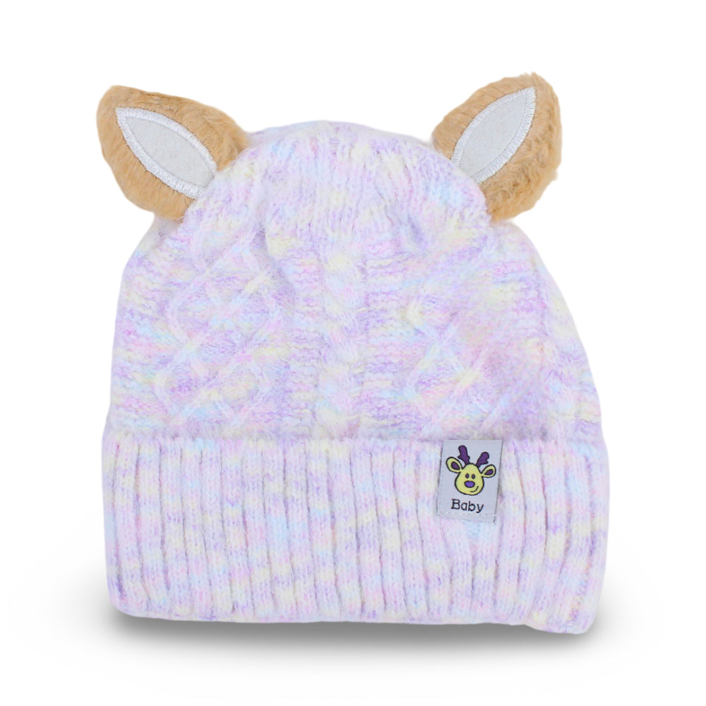 Girls Winter Ice Cap – Purple
