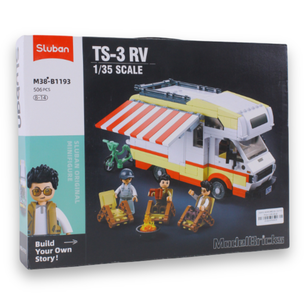 Model Bricks 1/35 TS-3 RV Building Set – 506 Pieces