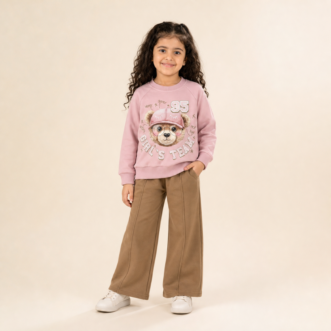 Girls Long-sleeved Pajama – Winner Gamer Print