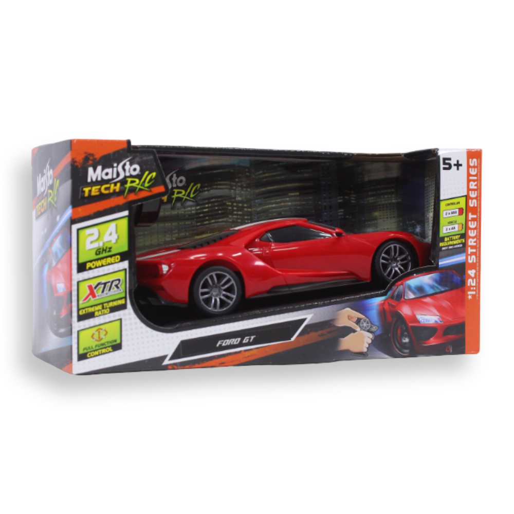 1:24 Radio Control Vehicle (2.4GHz Version) ~ Ford GT – Red