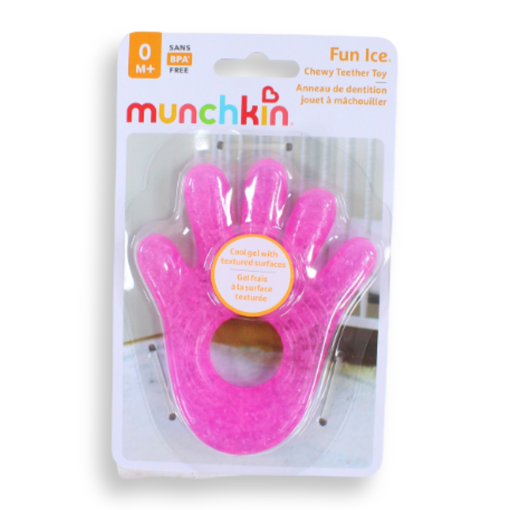 Munchkin Fun Ice® Hand Chewy Teether - 0 months +