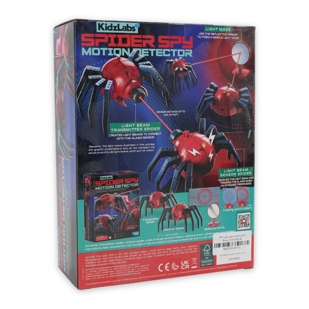 4M Build Your Own Spider Bug Kit
