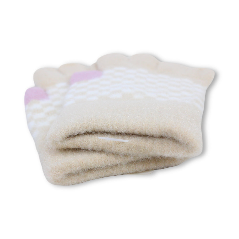 Girls Winter Gloves – Beige