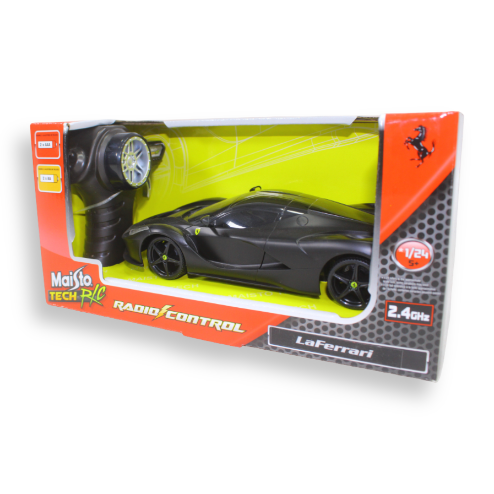 1:24 Radio Control Vehicle (2.4GHz Version) ~ Ferrari LaFerrari – Black