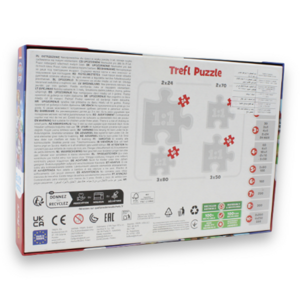 2 x 70-Piece Kids’ Jigsaw Puzzle Set