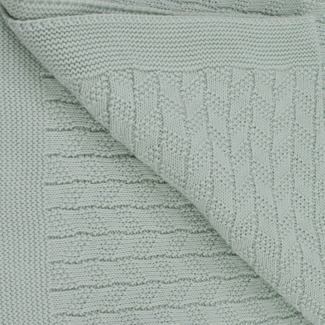 Unisex Baby Knitted Blanket – Assorted Colors