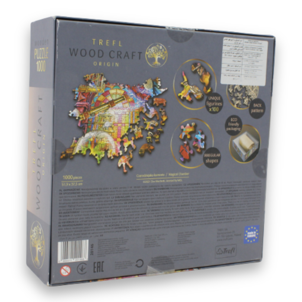 1000-Piece Wooden Jigsaw Puzzle