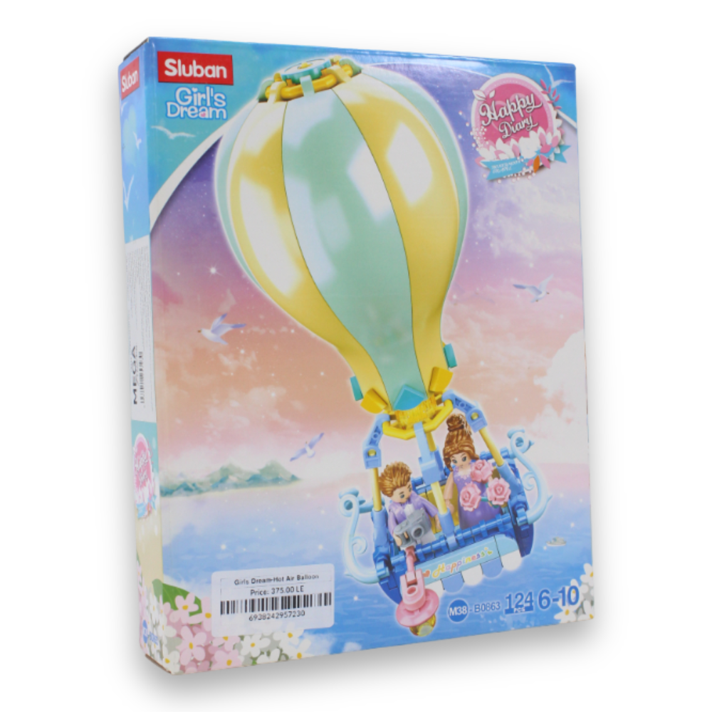 Girls Dream Hot Air Balloon Building Set