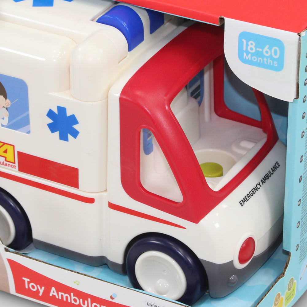 Toy Ambulance With Lights & Music