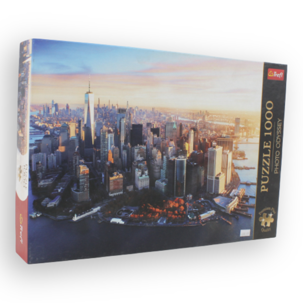 Trefl 1000-Piece Jigsaw Puzzle – Photo Odyssey: Manhattan, New York